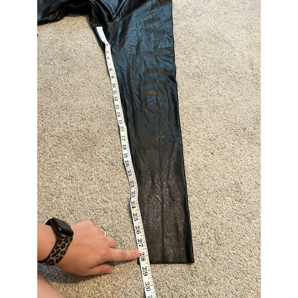 Commando Perfect‎ Control Faux Leather Leggings Black Large L 118.00 - Picture 6 of 7